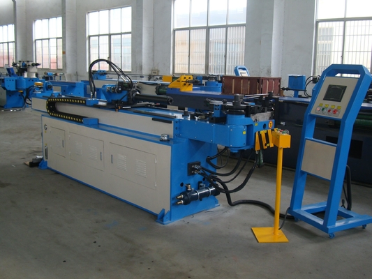 เครื่องดัดท่อไฮโดรลิคสำหรับงานหนักเครื่องพับโลหะกดเบรค Ss Tube Bender