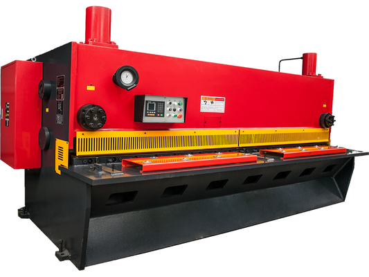 Cnc Swing Beam Shear Qc12y เครื่องตัดอัตโนมัติ Mini 7.5kW