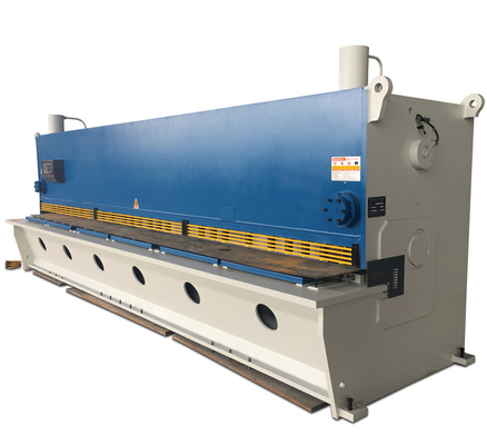 เครื่องตัดเหล็กแผ่นเหล็กแผ่นสำหรับตัดเหล็ก Qc12k-8x4000