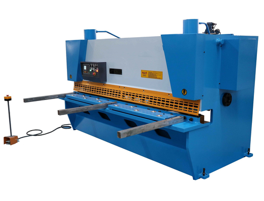 Cnc Guillotine Hydraulic Swing Beam Shearing Machine แผ่นโลหะ QC12Y-16x2500