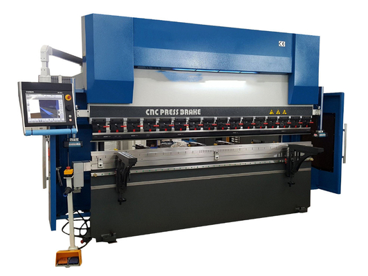 Wc67y-100t/3200 Wc67y-125t/3200 คู่มือ 100 ตันไฮดรอลิกแผ่นโลหะกดเบรค Cnc